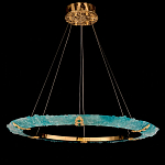 Люстра в форме кольца с цветочным декором Warm Heavenly Light варинант исполнения - 4 | Loft Concept во Владивостоке