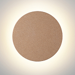 Бра круглое натуральная Пробка Natural Cork варинант исполнения - 3 | Loft Concept во Владивостоке