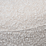 Кресло без подлокотников с обивкой из белой ткани букле Pacification варинант исполнения - 3 | Loft Concept во Владивостоке