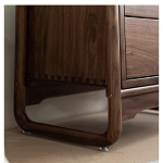 Вешалка деревянная с 2- мя ящиками Moon Walnut Furniture варинант исполнения - 10 | Loft Concept во Владивостоке