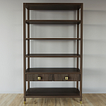 Стеллаж с двумя ящиками Elsa Dreams Walnut варинант исполнения - 4 | Loft Concept во Владивостоке