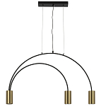 Линейный светильник с дугообразным каркасом Daviau Linear Arch Light 3 варинант исполнения - 2 | Loft Concept во Владивостоке