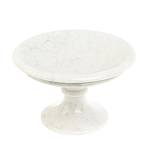Фруктовница средняя из натурального камня Мрамор Белый Natural Stone Fruit Bowls варинант исполнения - 2 | Loft Concept во Владивостоке