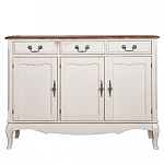 Буфет трехстворчатый с 3-мя ящиками в стиле прованс Interiors Romance варинант исполнения - 1 | Loft Concept во Владивостоке