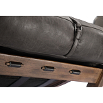 Кресло Duncan винтажная черная кожа варинант исполнения - 4 | Loft Concept во Владивостоке