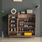 Комод в прихожую для хранения обуви Moon Walnut Furniture варинант исполнения - 2 | Loft Concept во Владивостоке