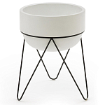 Кашпо Elevated Planters Luna 54 белое варинант исполнения - 1 | Loft Concept во Владивостоке