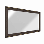Зеркало прямоугольное с классической деревянной рамой Flowchart варинант исполнения - 3 | Loft Concept во Владивостоке