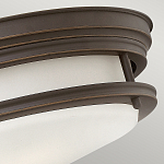 Потолочный светильник для ванных комнат со стеклянным плафоном в форме перевернутого конуса Hinkley варинант исполнения - 23 | Loft Concept во Владивостоке