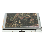 Портсигар на 10 сигарет с газовой зажигалкой из натурального камня Эвдиалит Stone Cigarettes Cases варинант исполнения - 5 | Loft Concept во Владивостоке