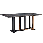 Стол обеденный со стальными ножками оригинальной формы Gourmet Meal варинант исполнения - 1 | Loft Concept во Владивостоке