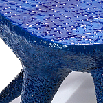 Дизайнерский Кофейный стол Vorlon Blue Lake варинант исполнения - 5 | Loft Concept во Владивостоке