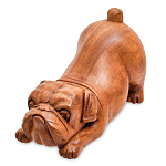 Статуэтка деревянная в виде собаки Puppy варинант исполнения - 1 | Loft Concept во Владивостоке