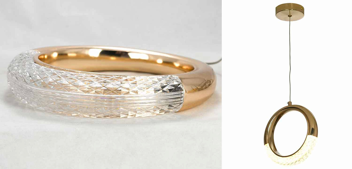 Подвесной светильник Jeziel Ring Hanging lamp Подвесной светильник Jeziel Ring Hanging lamp - Loft-Concept во Владивостоке