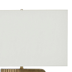 Настольная лампа с прямоугольным белым абажуром Skillful Face варинант исполнения - 2 | Loft Concept во Владивостоке