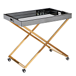 Стол сервировочный с зеркальной столешницей Splendid Serving Table варинант исполнения - 2 | Loft Concept во Владивостоке