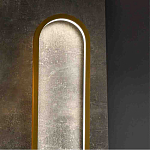 Бра с овальной рамойцвета латунь и черным кругом в центре Midnight Orbit варинант исполнения - 4 | Loft Concept во Владивостоке