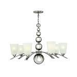 Люстра с матовыми конусными плафонами и декоративными элементами в форме шаров Hinkley варинант исполнения - 14 | Loft Concept во Владивостоке