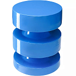 Столик приставной фигурный синий Curly Blue Table варинант исполнения - 1 | Loft Concept во Владивостоке