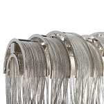 Люстра подвесная с металлическими цепочками и изогнутыми металлическими дугами 72 см Atlantis Chain варинант исполнения - 9 | Loft Concept во Владивостоке