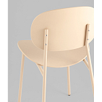 Стул Edie пластик бежевый варинант исполнения - 3 | Loft Concept во Владивостоке