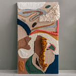 Тканый вручную текстильный гобелен Orchid варинант исполнения - 4 | Loft Concept во Владивостоке