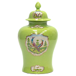 Фарфоровая ваза с крышкой Eden Garden варинант исполнения - 1 | Loft Concept во Владивостоке