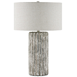 Настольная лампа с каркасом с состаренным эффектом Ancient Column варинант исполнения - 3 | Loft Concept во Владивостоке