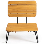 Кресло с каркасом из акации Hanley Wooden Chair варинант исполнения - 3 | Loft Concept во Владивостоке