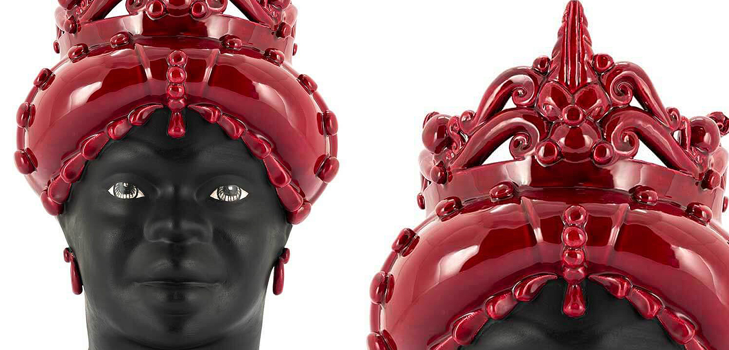 Ваза VASE MORO LADY MED. MAT H45 burgundy Ваза VASE MORO LADY MED. MAT H45 burgundy - Loft-Concept во Владивостоке