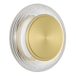 Бра круглое золото/прозрачный Plumpness LED 7 варинант исполнения - 2 | Loft Concept во Владивостоке