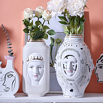 Ваза с золотисто-белыми фрагментами Faces of Imagination варинант исполнения - 3 | Loft Concept во Владивостоке