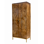 Распашной шкаф с фактурным фасадом Termite варинант исполнения - 2 | Loft Concept во Владивостоке