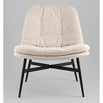 Кресло лаунж Tail молочный варинант исполнения - 4 | Loft Concept во Владивостоке