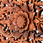 Панно из дерева квадратное Tracery Panel With Trees варинант исполнения - 2 | Loft Concept во Владивостоке