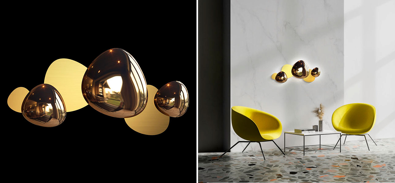 Бра Gold Matt & Gloss 2 Бра Gold Matt & Gloss 2 - Loft-Concept во Владивостоке
