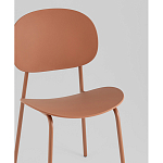 Стул Edie пластик коричневый варинант исполнения - 2 | Loft Concept во Владивостоке