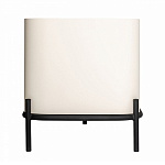 ТВ-тумба белая с чёрной столешницей с 2-мя дверками и ящиком San Marco варинант исполнения - 4 | Loft Concept во Владивостоке