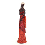 Фигурка негритянка в красном платье Lady in Red варинант исполнения - 1 | Loft Concept во Владивостоке