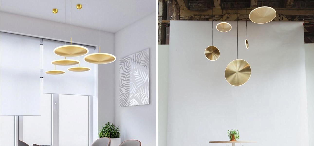 Светильник Chrona by Graypants D40 Gold Vertical Светильник Chrona by Graypants D40 Gold Vertical - Loft-Concept во Владивостоке