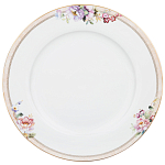 Сервиз столовый из фарфора белый с цветочным принтом на 6 персон 23 предмета Flower Porcelain Collection варинант исполнения - 3 | Loft Concept во Владивостоке