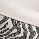 Кресло без подлокотников бежевое с принтом Macrocosm варинант исполнения - 3 | Loft Concept во Владивостоке