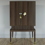 Кабинетный шкаф Elsa Dreams Walnut с 2-мя ящиками варинант исполнения - 3 | Loft Concept во Владивостоке