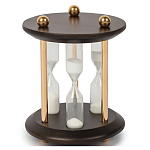 Часы круглые настольные Time Forward песочные варинант исполнения - 1 | Loft Concept во Владивостоке