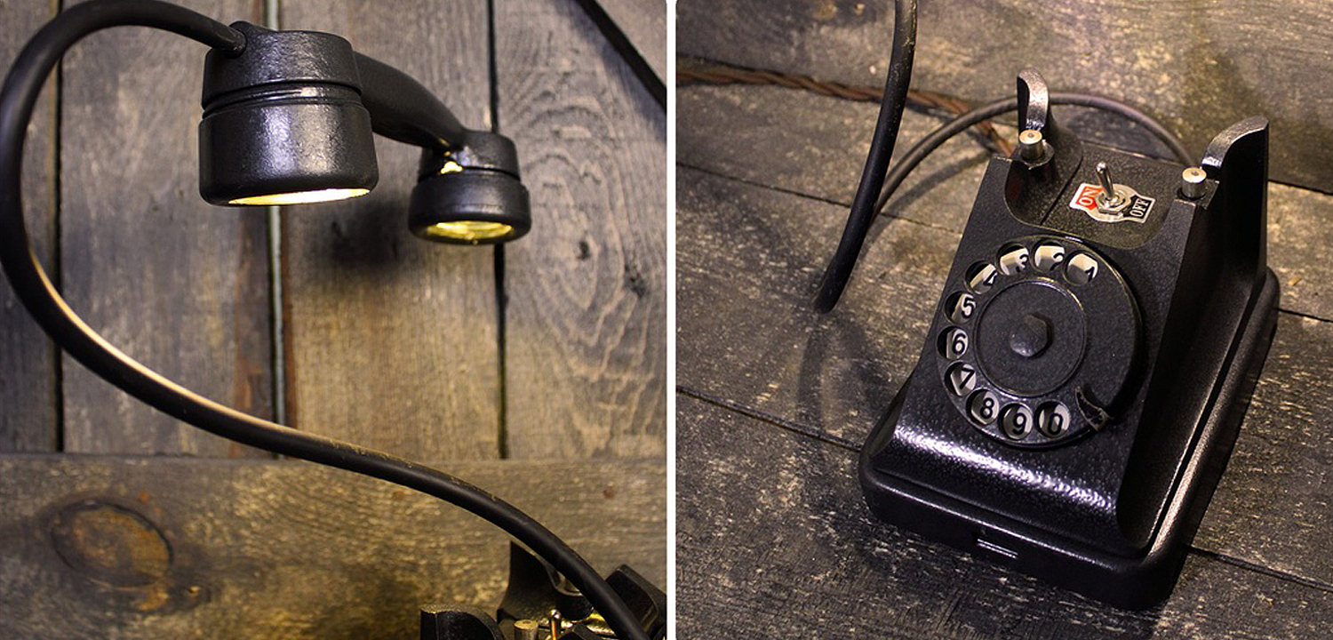 Настольная лампа Soviet Telephone I Настольная лампа Soviet Telephone I - Loft-Concept во Владивостоке