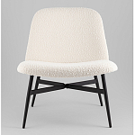 Кресло лаунж Ease белый варинант исполнения - 4 | Loft Concept во Владивостоке