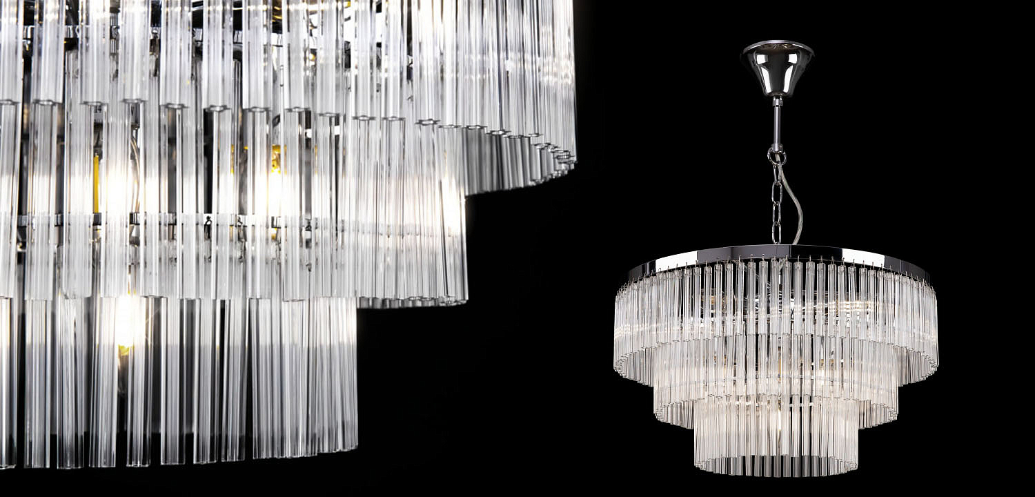 Люстра Olimpa Chandelier chrome 47 Люстра Olimpa Chandelier chrome 47 - Loft-Concept во Владивостоке