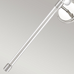 Бра с белым абажуром в форме конуса и прозрачным декоративным кольцом Quoizel варинант исполнения - 7 | Loft Concept во Владивостоке