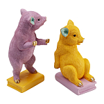 Держатель для книг Multicolored Piglet Bookends варинант исполнения - 2 | Loft Concept во Владивостоке