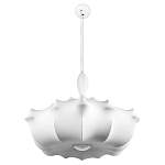 Подвесной светильник с белым фигурным абажуром и мягкими волнистыми краями Cloud Motion  варинант исполнения - 15 | Loft Concept во Владивостоке